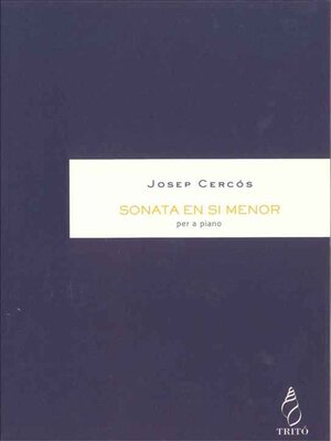cover image of Sonata en si menor, per a piano